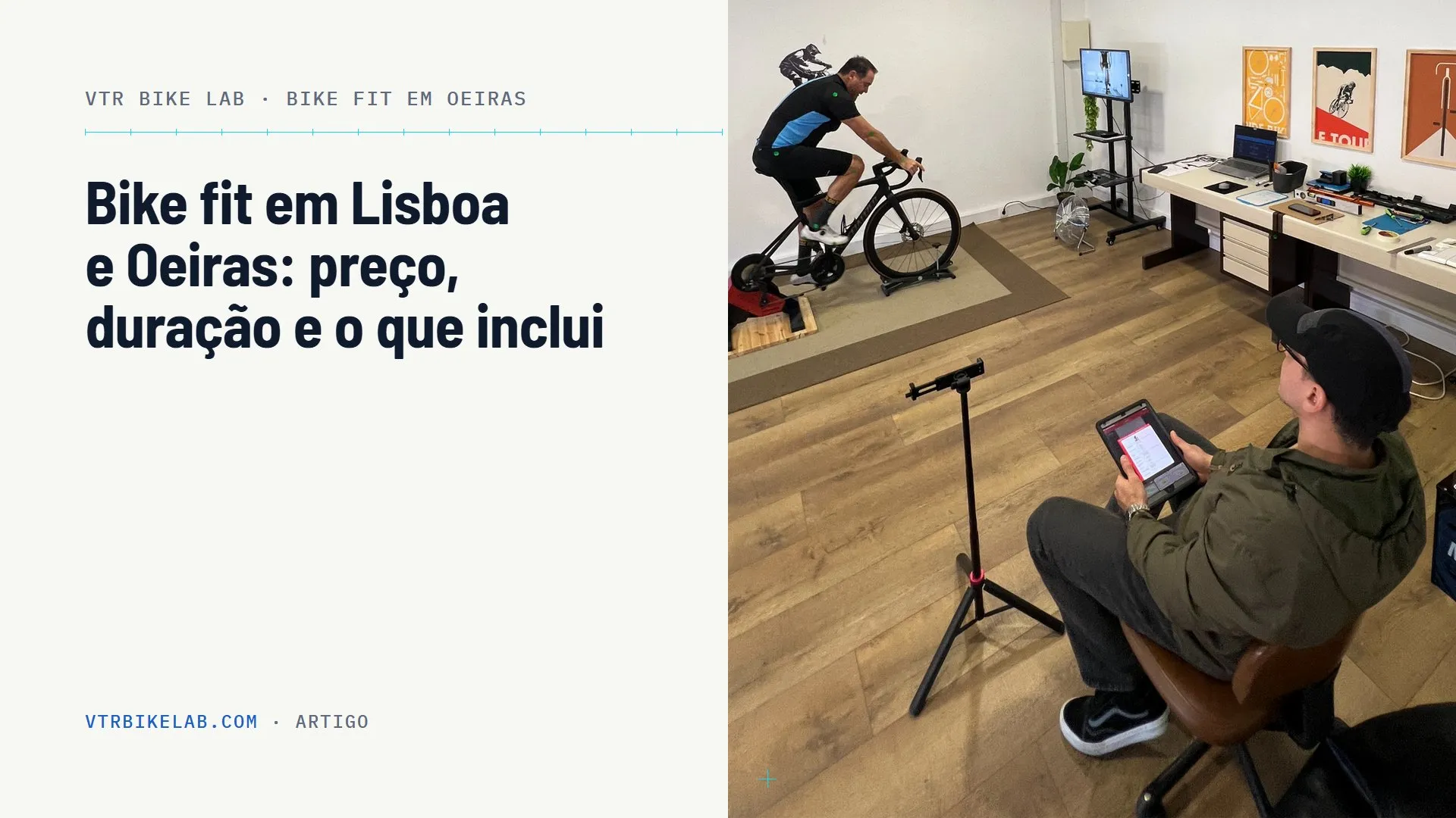 Bike fit em Lisboa, preço e o que inclui a sessão — VTR BIKE LAB, Oeiras