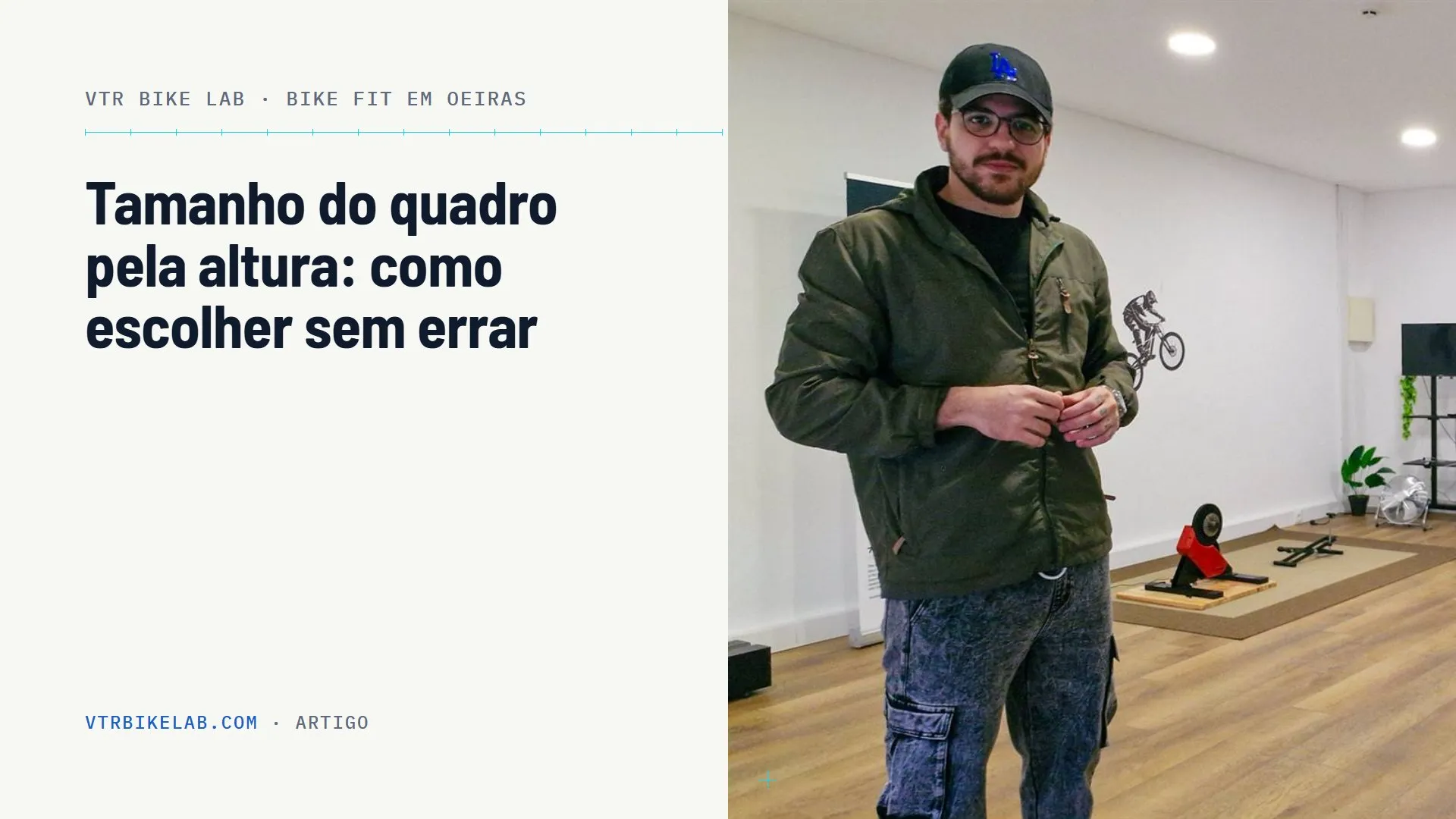 Tamanho do quadro da bicicleta pela altura, como escolher — VTR BIKE LAB, Oeiras